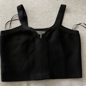Black Sleeveless Top